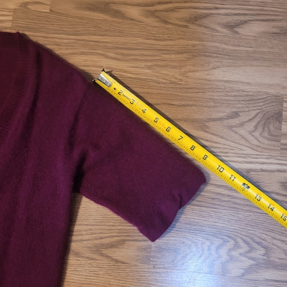 Purple Cashmere Cardi From LOFT - Picture 7 of 9